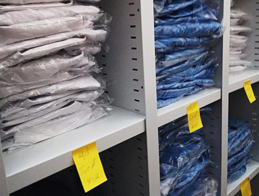 стеллажи для адресного хранения